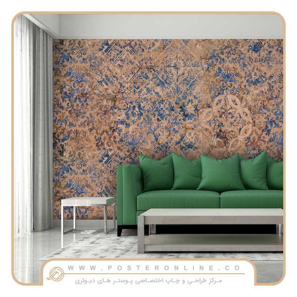 پوستر دیواری طرح پتینه کد A-3094