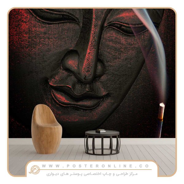 پوستر دیواری مجسمه سنگی کد m-12474