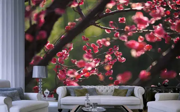 پوستر دیواری گل های مینیاتوری