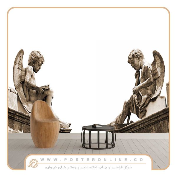 پوستر دیواری مجسمه ساده کد m-12451