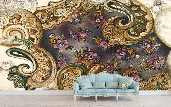 پوستر دیواری سنتی نقوش برجسته