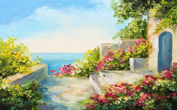 پوستر دیواری منظره رنگانگ