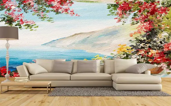 پوستر دیواری نقاشی رنگارنگ