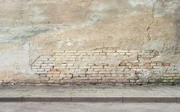 پوستر دیواری سه بعدی منظره دیوار