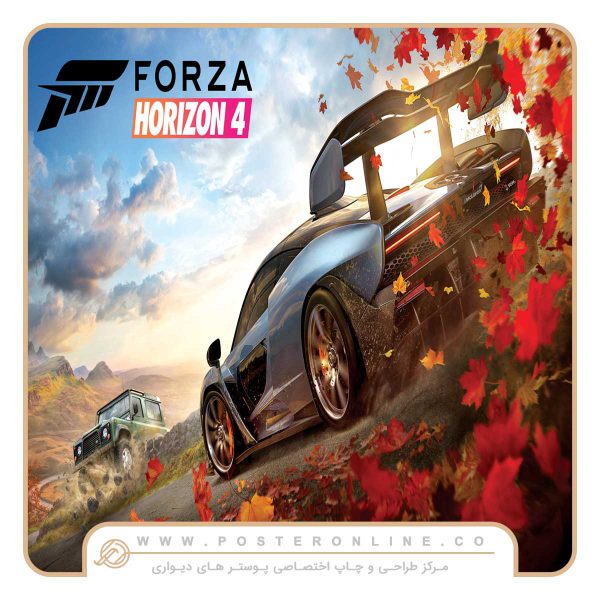 پوستر دیواری گیمینگ طرح بازی Forza Horizon 5