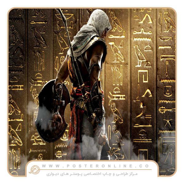 پوستر دیواری گیمینگ طرح Assassin’s Creed Mirage
