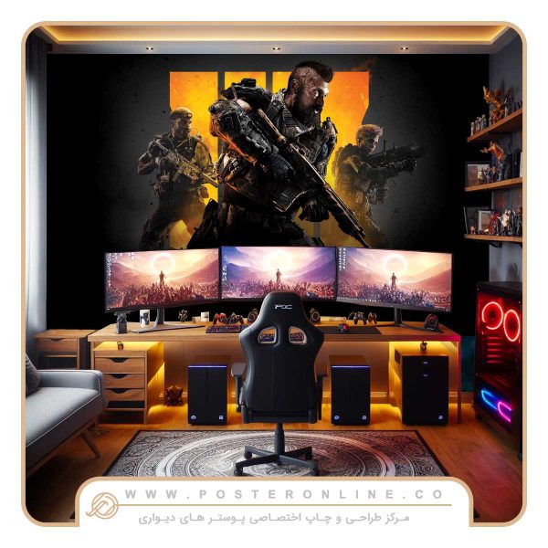 پوستر دیواری گیمینگ Call of Duty: Black Ops 4