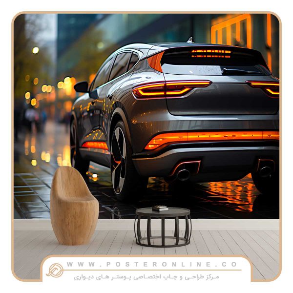 پوستر دیواری ماشین فورد موستانگ کد mt-90020