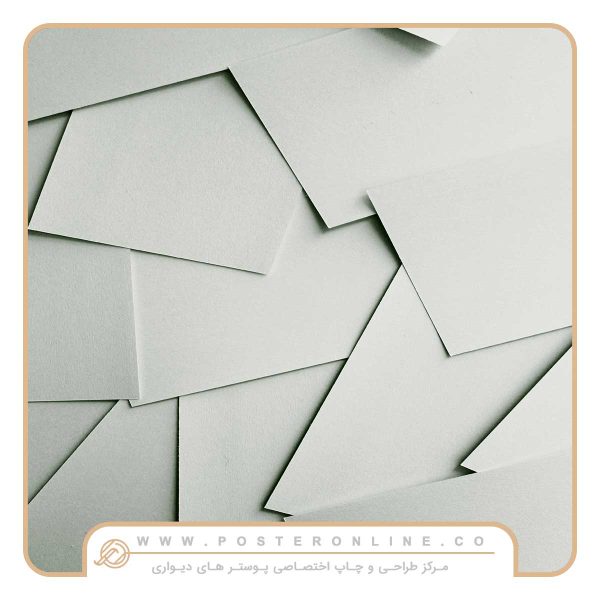 پوستر دیواری راهرو طرح هندسی خاکستری