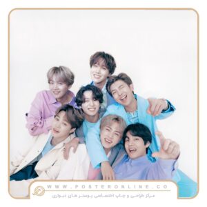 پوستر دیواری طرح BTS