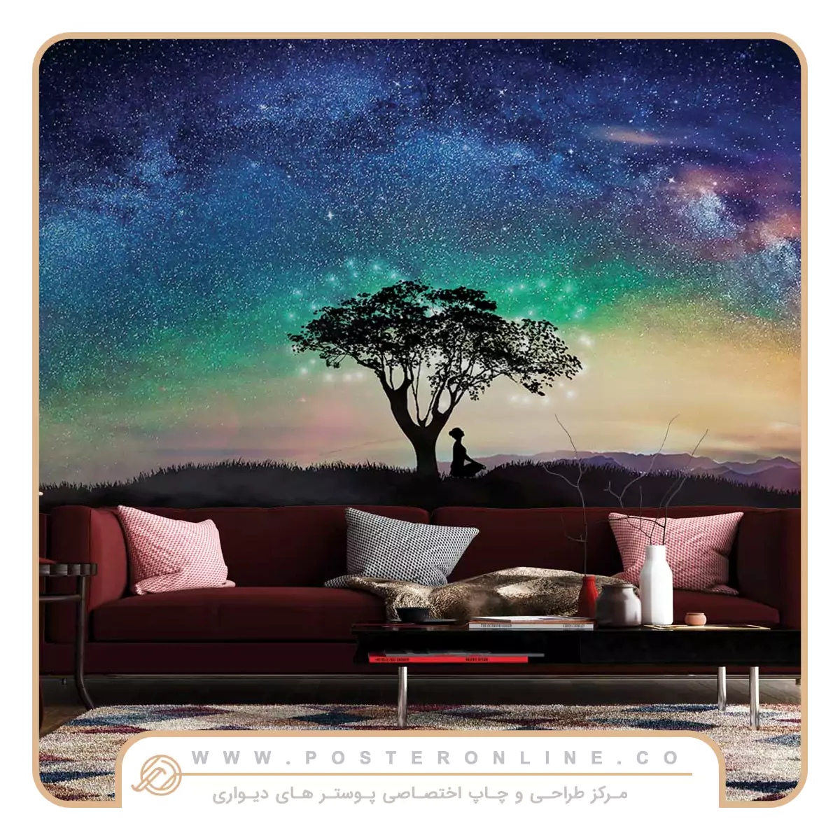 گالری پوستر دیواری و ایده های طراحی برای دکوراسیون مدرن 2 راهنمای انتخاب پوستر دیواری برای دکوراسیون داخلی منزل