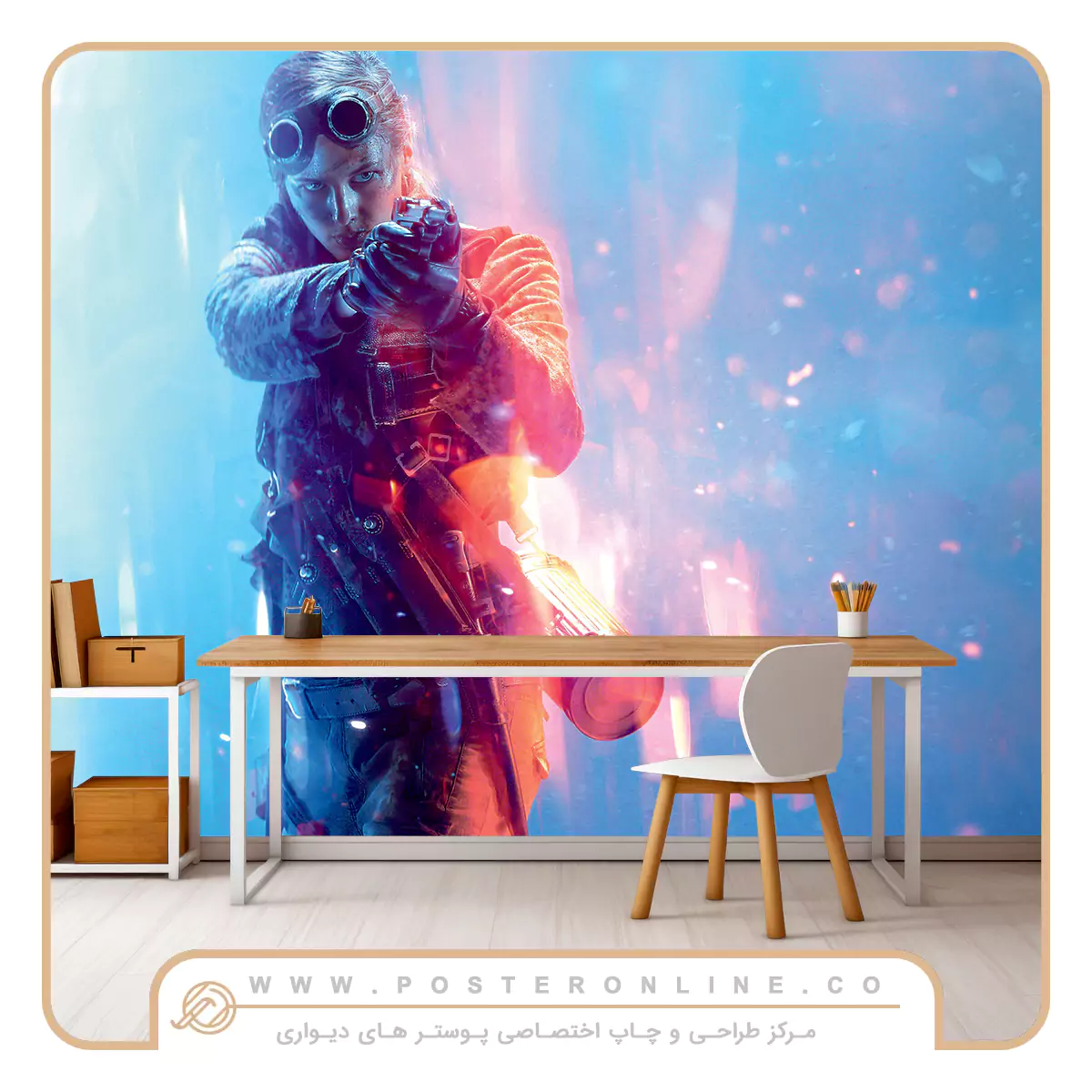 پوستر دیواری گیمینگ؛ طرح‌های خفن برای اتاق بازی و گیم‌روم