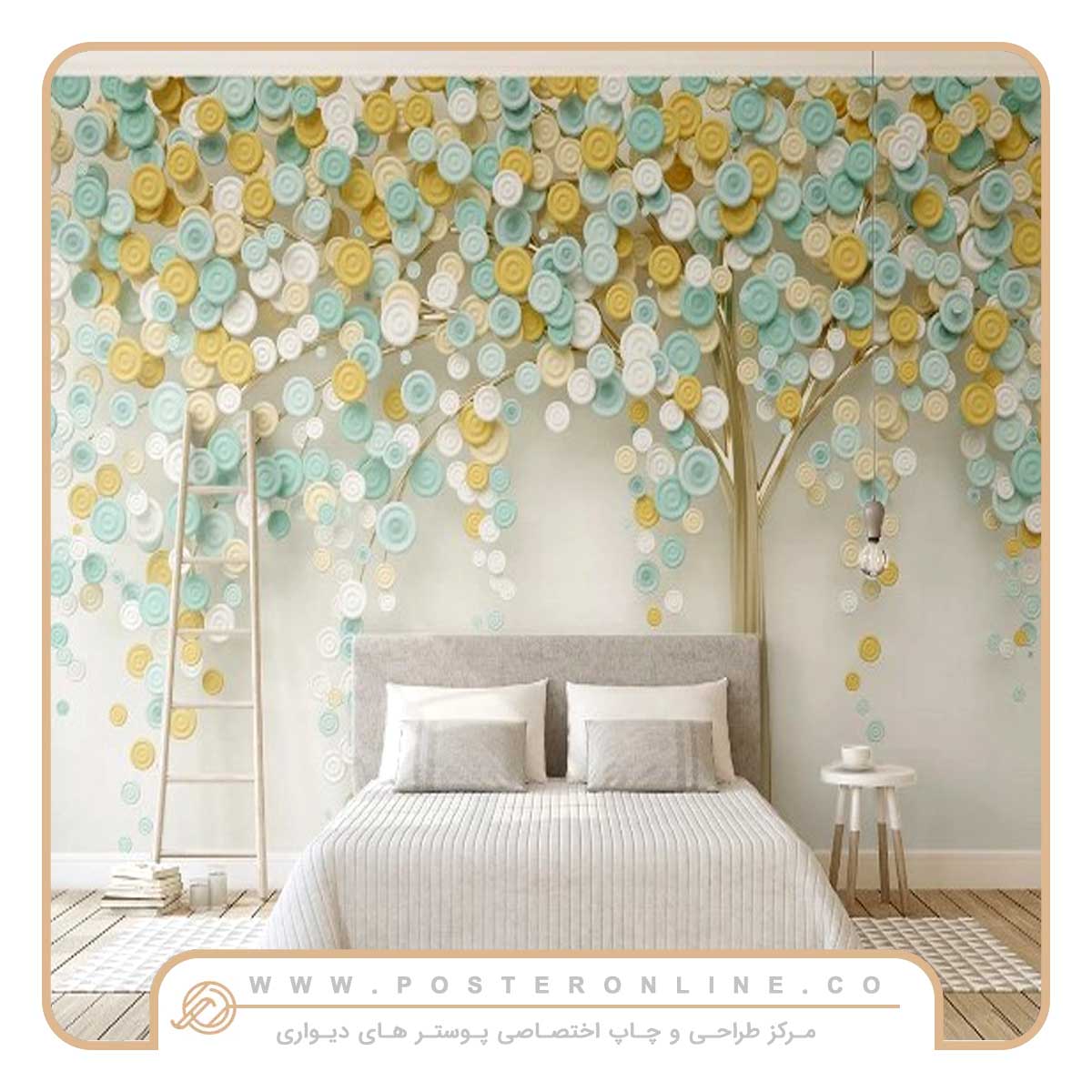 پوستر دیواری فانتزی | گالری تصاویر و ایدههای خلاقانه 2 پوستر دیواری سه بعدی فانتزی