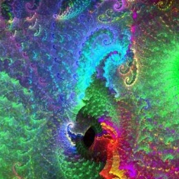 پوستر دیواری بکگراند سه بعدی طرح شبرنگ