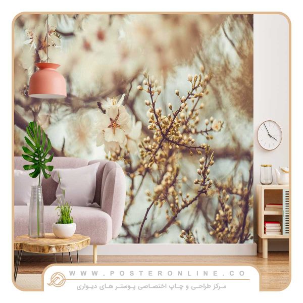 پوستر دیواری طرح طبیعت بهاری