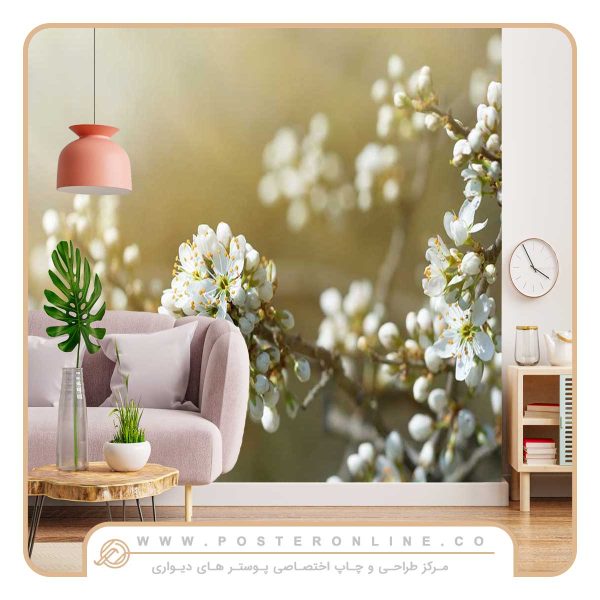 پوستر دیواری شکوفه بهاری