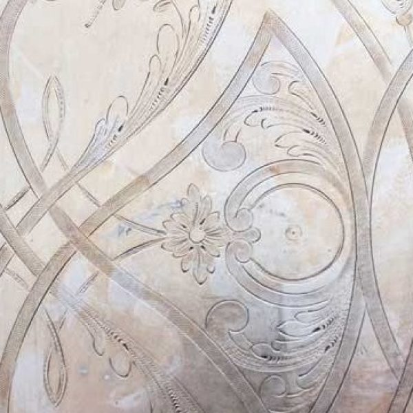 پوستر دیواری بکگراند سه بعدی طرح سنگ نگاری