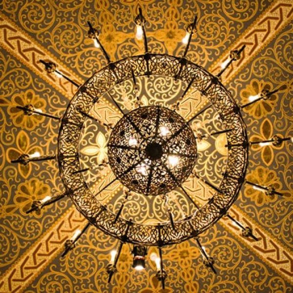 پوستر دیواری طرح لوستر