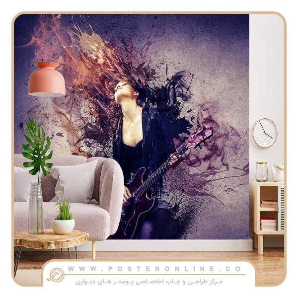 پوستر دیواری موزیک و دنس رقص d-5361
