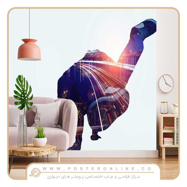 پوستر دیواری موزیک و دنس