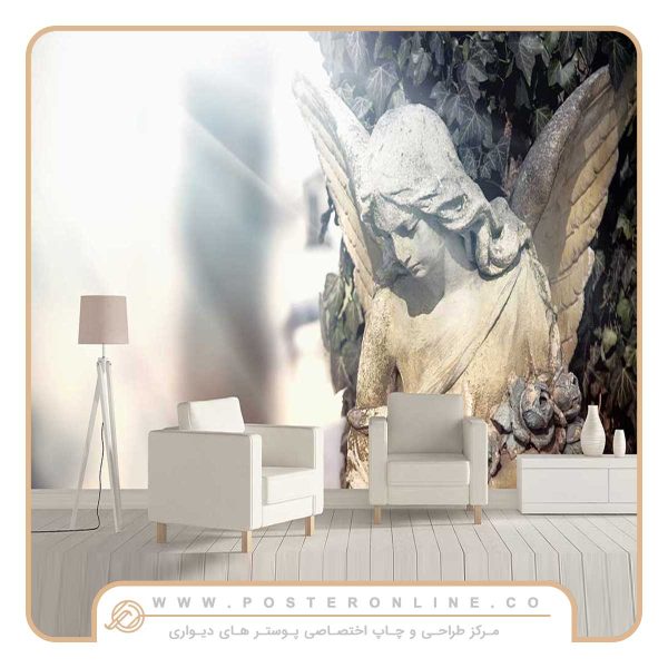 پوستر دیواری مجسمه فرشته هانیل