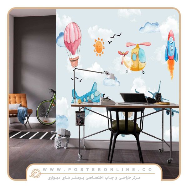 پوستر دیواری نقشه کودک و نوجوان کد mt-31022