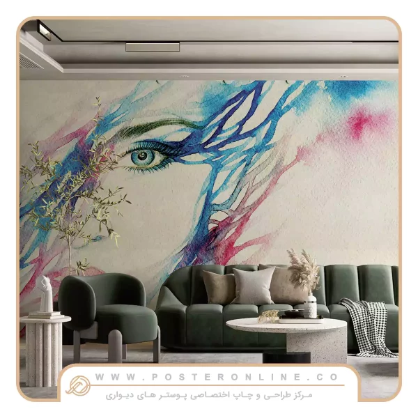 پوستر دیواری آرایشگاه زنانه کد mt-83735