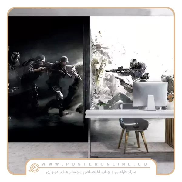 پوستر دیواری گیمینگ Tom Clancy's Rainbow Six