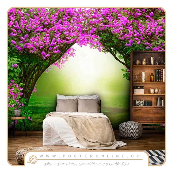 پوستر دیواری سه بعدی طبیعت