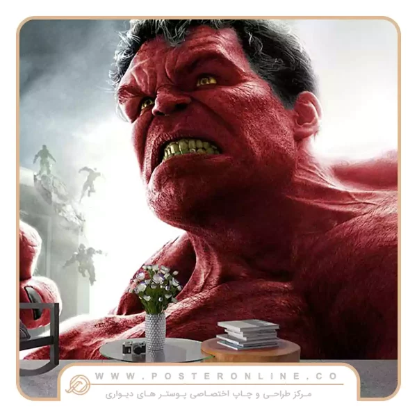 پوستر دیواری سلبریتی و شخصیت طرح هالک