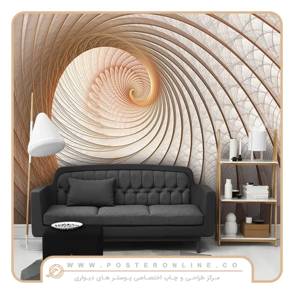 پوستر دیواری سه بعدی عمق دار