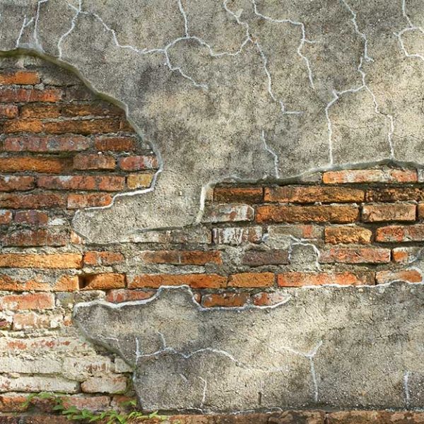 پوستر دیواری منظره دیوار آجری